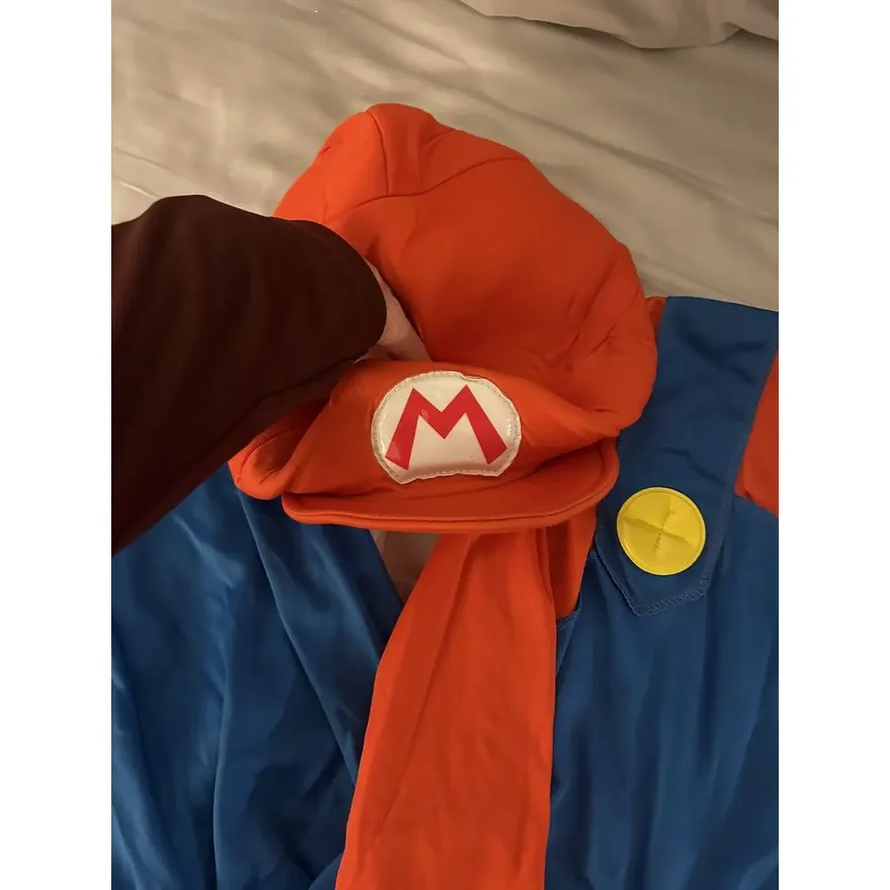 Mario Costume size 8-10